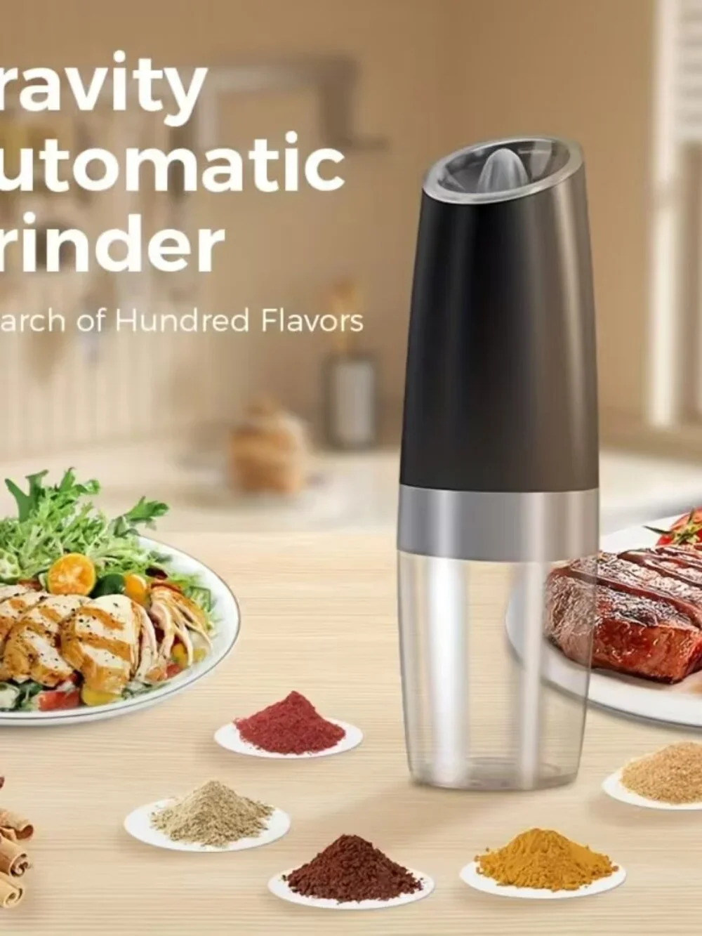 Pepper or Salt Grinder - New - Picture 2 of 5